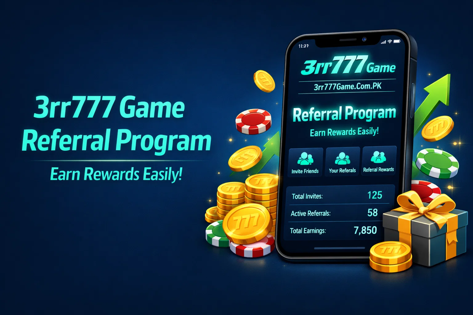 3rr777 Game Referral Program