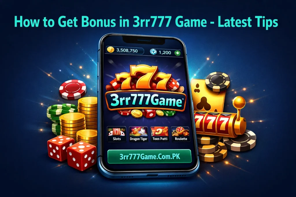 How to Get Bonus in 3rr777 Game