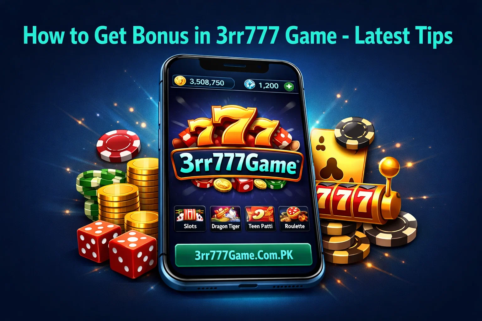 How to Get Bonus in 3rr777 Game